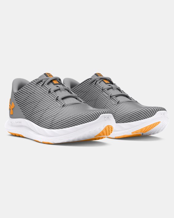 Men's UA Speed Swift Running Shoes in Gray image number 3